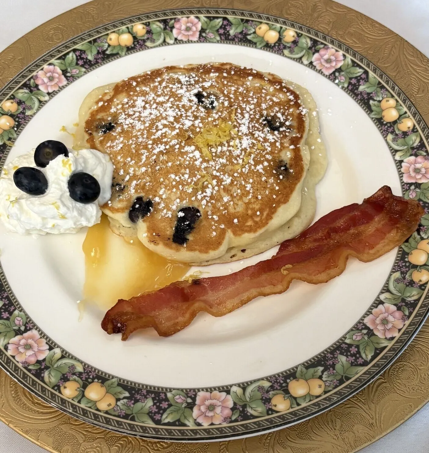 Blueberry Lemon Ricotta Pancakes